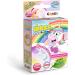 Inkee Foamy Unicorn |Foaming bombing children in unicorn shape bathing ball 60g pink yellow & purple chewing gum fragrance with almond oil 1x foamy unicorn