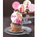 Pre-Cut Barbie 6B Edible Stand up Wafer/Rice Paper Cupcake Cake Toppers Birthday Party Pink Decorations (24) - Buy Online on SooperMarket.com