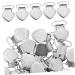 Beavorty 120 Peach Heart Pacifier Clips - Durable Stainless Steel Clip for Men - 4 Pack - Buy Online on SooperMarket.com