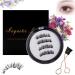 Lumentes Magnetic Eyelashes Lumentes Reusable Magnetic Eyelashes Magnetic Eyelashes Without Eyeliner Flawless Magnetic Eyelashes Eyelashes Magnetic Without Eyeliner Lashes Eyes Beauty (HPD06-4)