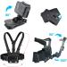 Jamuil's Chest Strap & Backpack Holder with Phone Clip - Action Camera Accessories for GoPro DJI Osmo Insta360 & iPhone 15/13/12 - Buy Online on SooperMarket.com