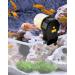 QWORK Automatic Fish Feeder Smart Holiday Fish Food Dispenser with Timer 12/24 Hours Regular Feeding 210 ml Large Capacity - Buy Online on SooperMarket.com