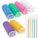 800Pcs Disposable Micro Brushes Applicator Fine Micro Applicator Brushes Microswabs Long-tip Microbrush Applicators for Eyelash Extensions Eye Dental Personal Care (8 Colors)