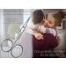 Extra Large Finger Eye Nail Scissors - Curved Cut Stainless Steel for Perfect Manicure - Buy Online on SooperMarket.com