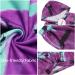 Hopeac Girls 2-Piece Tie Dye Set | Twist Front Top & Sweatpants | Purple, Green, Black | 5-6 Years - Buy Online on SooperMarket.com