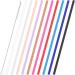 XM 10 Pack Reusable Straws with Clearing Brush 12in Long Replacement Straws 10 Colors Tumblers Straw Replacement Food Grade Reusable Plastic Straws Durable for 40oz Tumblers Mugs Half Gallon Jug SHAFU - Buy Online on SooperMarket.com