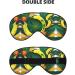 Buy SSIMOO Tropical Banana Leaves Soft Sleep Eye Mask - Breathable Travel Eye Patch for Women | Perfect for Relaxation - Buy Online on SooperMarket.com