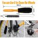 QeeHeng Precision Bicycle Cleaning Brush Tool Set - Ideal for Mountain, Road, City, Hybrid, BMX, and Folding Bikes | 10 Pieces - Buy Online on SooperMarket.com