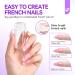 Gelike EC French Nail Stamper - Transformable Silicone Stamp Head for DIY Nail Art & Home Manicure Tools - Buy Online on SooperMarket.com