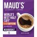 Maud's World's Best Half Caff Ground Coffee - 10oz Bags | 100% Arabica Medium Roast | Solar Energy Produced | California Roasted | Decaf Blend | 1 Pack - Buy Online on SooperMarket.com