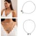 Oralgo's Vintage Star Trailer Chain Necklace - Unisex Cool Jewelry for Everyday Wear - Buy Online on SooperMarket.com