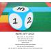 Fockety Write on Wipe Off Dice - 3.9in Blank EVA Dry Erase Cubes in Blue | Portable Teaching Aids for Writing Letters Numbers & Shapes | Vibrant & Cleanable - Buy Online on SooperMarket.com