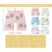 Baby Toilet Training Pants | Waterproof Reusable Cotton Diaper Skirt | Cute Cartoon Fawn Design | Kids 2-in-1 Skort Pants | Low Waist | M Size - Buy Online on SooperMarket.com