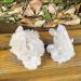 1pcs White Flame Aura Quartz Crystal Cluster Specimen Natural Stones and Minerals - Buy Online on SooperMarket.com