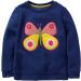 Girls Cotton Long Sleeve Sweatshirt | Kids Casual Jumper | Toddler Pullover | Age 1-12 Years | Blue (4-5 Years) - Buy Online on SooperMarket.com