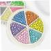 minkissy 2 Boxes Nail Art Macaron Colored Steel Balls Nail Decorations Accessories Mini Miss - Buy Online on SooperMarket.com