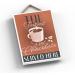 Global Designs The Tastiest Hot Chocolate Served Here Rectangle Wooden Plaque - Buy Online on SooperMarket.com