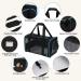 Zbrivier Soft Cat & Dog Carrier - Airline Approved, TSA Approved, Locking Zipper - Medium Black - Buy Online on SooperMarket.com