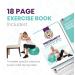 The Birth Ball - Birthing Ball for Pregnancy & Labor - 18 Page Pregnancy Ball Exercises Guide by Trimester - Non Slip Socks - How to Dilate  Induce  & Reposition Baby for Mom Mint Green 65 cm - Buy Online on SooperMarket.com