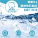 Buy Uqlpxz 2 Pairs Provisional Dental Prosthesis - Affordable Dentures & Cosmetic Teeth for Women & Men - Temporary Veneers & Artificial Teeth - Buy Online on SooperMarket.com