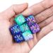24-Piece Starry Sky Dice Counters Set for MTG CCG Card Game - Buy Online on SooperMarket.com