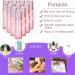 Alledomain 10Pcs 10ml Essential Oil Roller Bottles Refillable Transparent Rose Gold Glass Roll on Bottles Clear Roll Bottles with Stainless Balls & Rose Gold Cap Include Label Dropper & Opener Color 1 - Buy Online on SooperMarket.com