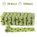 PET4PET Dog Poo Bags 525 Poo Bags for Dog Waste include 1 Adjustable Dispenser 35 Rolls Thick Biodegradable Dog Poop Waste Bag Rolls Cardboard Core 100% Leak Proof and Strong (Green) - Buy Online on SooperMarket.com