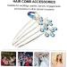 Amosfun Diamond Phoenix Hair Comb Wedding Hair Clip Combs for Women Wedding Hair Accessories for Women Flower Girl Barrette Rhinestone Barrette Comb Crystal Hair Clips Hair Side Comb Lace - Buy Online on SooperMarket.com