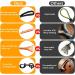 LOQATIDIS 3M Dog Tie - Heavy Duty Reflective Nylon Training Leash with Soft Grip for Dogs Perfect for Large Medium Small & Puppies - Orange Color - Buy Online on SooperMarket.com