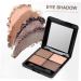 WOONEKY 4 Mirror Elegant Brown Eyeshadow Makeup Sponge Shadow Matte Eye with and Colors - Buy Online on SooperMarket.com