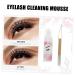 NOLITOY Eyelash Cleansing Mousse - 2pcs Lash Shampoo & Eye Makeup Remover Foam | Gentle Lash Cleaner & Mascara Wash for Flawless Eyes - Buy Online on SooperMarket.com