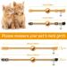 Lafayi 2 Pack Airtag Cat Collar with Bell | Reflective GPS Tracker Case | Personalized Safety Clasp Collars for Cats - Orange - Buy Online on SooperMarket.com