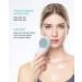 EZBASICS Rechargeable Facial Cleansing Brush - Waterproof Silicone Face Scrubber for Men & Women - Electric Exfoliating Brush for Cleansing and Exfoliating - Violet - Buy Online on SooperMarket.com