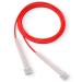 Portum Springs rope adjustable for Speed Skipping.Light jump rope for women men and children.Springs rope for fitness.Speed jumping part for workout women and men's exercises- 2.8m red single