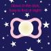 MAM Air Night & Day Baby Pacifier 3 Count Pack - Glows in The Dark, Sensitive Skin, 6-16 Months, Girl - Buy Online on SooperMarket.com