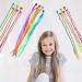 36 PCS Kids Coloured Hair Extensions with Hair Clips Hair Styling Accessories Kids Hair Accessories for Teenage Girls Hair Braids Extensions - Buy Online on SooperMarket.com