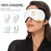 Haskirky Light Blocking Eye Mask for Deep Sleep - Breathable & Adjustable for Adults - Ideal for Travel, Yoga, Meditation - Cute Kawaii Stars Design - Buy Online on SooperMarket.com