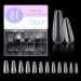 500 pieces nail tips 10 sizes long coffin form wrong nails for ballerina coffin nail tips full cover nail tips press on nails for diy nail salon long coffin all polished 500PCs
