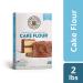 King Arthur Unbleached Cake Flour - 2 Pounds | Non-GMO & Preservative-Free - Buy Online on SooperMarket.com