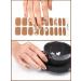 Kalolary Gel Nail Polish Strips Nail Gel Art Sticker Waterproof Full Nail Wraps Decal Sets with Scissors Nail File and Stick for Women Girls Nail Art Decor (UV/LED Lamp Required)-18 - Buy Online on SooperMarket.com