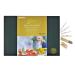 Mungyo Gallery Artists' Soft Oil Pastels Set of 72 Assorted Colors (MOPV-72W) With Blending Tortillon Sandpaper Eraser Paper Case (MOPV-72)