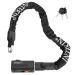 Intekin bicycle chain lock high safety level heavily bicycle lock made of hardened steel 8mm strong square chain 90cm bike lock for motorcycle e-bike scooter fence gate