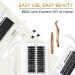 Buy 72 PCs B & Q DIY Individual Eyelashes - Wispy & Fluffy Extensions for Beginners - Reusable Single Eyelash Brushes (D-10mm B17) - Buy Online on SooperMarket.com