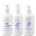 MONAT Junior Gentle 3-in-1 Hair Care System - Shampoo Conditioner Detangler for Children (8 fl. oz./6 fl. oz.)