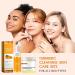 Turmeric Facial Cleanser Set Kojic Acid & Turmeric Face Wash Foaming Cleanser + Turmeric Kojic Acid Cleansing Pads Turmeric and Kojic Acid Cleansing Pads + Foaming Face Wash Acne Dark Spots - Buy Online on SooperMarket.com