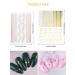 EBANKU 12 Sheets Metallic Nail Stickers - Self-Adhesive 3D Wave Design for DIY Nail Decoration - Buy Online on SooperMarket.com