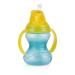 Nuby No-Spill Flip N' Sip Clik-It Cup with 360 Straw 8oz - Multicolor - Buy Online on SooperMarket.com