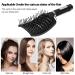 Professional Vented Hair Brush - Fast Drying & Detangling Barber Tool (Black) - Buy Online on SooperMarket.com