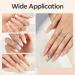 Modelones 8-in-1 Gel Nail Polish Builder Neutral Nude Brown 15ml - Nail Strengthener, Extension Gel, Base & Glue Gel in Bottle - Pack of 1 - Buy Online on SooperMarket.com
