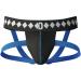Diamond MMA Four-Strap Jock Strap Supporter with Built-in Athletic Cup Pocket for Sports Black XX-Large
